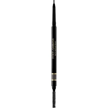 Tužka na obočí Dolce&Gabbana Classic Brow Restyler Pencil tužka na obočí s kartáčkem odstín 05 Soft Brown Black - Cool Medium Grey Brown 0.09 g