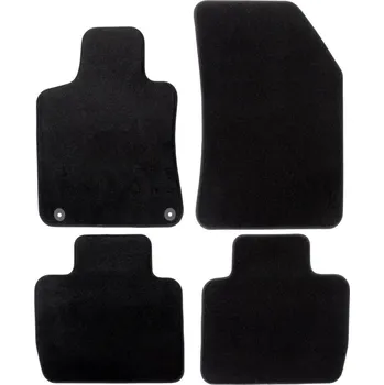 autokoberec Premium black velurové autokoberce Peugeot 508 2019- 4ks