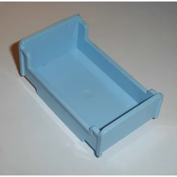 Stavebnice LEGO Lego Duplo D35555 (4895) postel sv. modrá (nízké čelo) POUŽITÉ (4223920, 6000803)