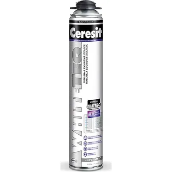 Montážní pěna HENKEL CERESIT PU pěna WhiteTeq 750 ml pistol