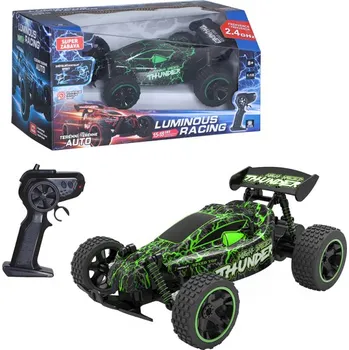 RC model auta R/C Terénní auto buggy 1:18 LUMINOUS RACING 2,4GHz - ZELENÉ
