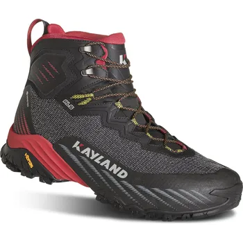 Pánská treková obuv Pánská kotníková turistická obuv KAYLAND-Duke Mid Gtx, Black/Red Černá 42,5