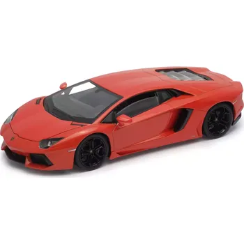 autíčko Welly Lamborghini Aventador Coupé 1:24 oranžová