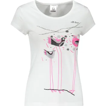 Dámské tričko Dámské triko ALTISPORT CARRYOVER ALW043122 BÍLÁ XS