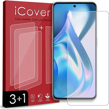 Pouzdro na mobilní telefon 3+1 HYBRIDNÍ SKLO RYCHLÁ FOLIE NA TELEFON DISPLEJ PRO ONEPLUS ACE