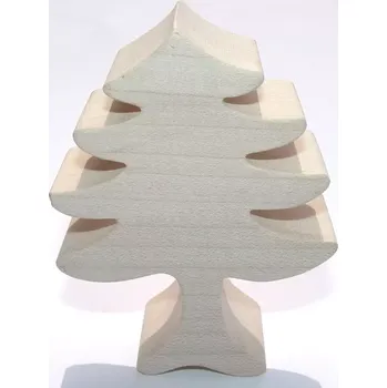 Dřevěná hračka Fauna Dřevěná jedle přírodní