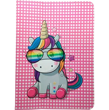 Příslušenství pro tablet Sligo Rainbow Unicorn Case univerzální pouzdro na tablet 9-10"