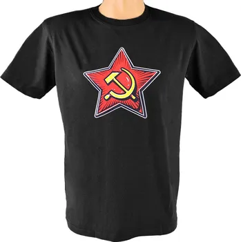 Pánské tričko TifanTEX Tričko Hvězda Srp a Kladivo S