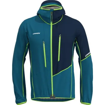 Pánská větrovka Pánská bunda Crazy BOOSTED PROOF - petrolejová M