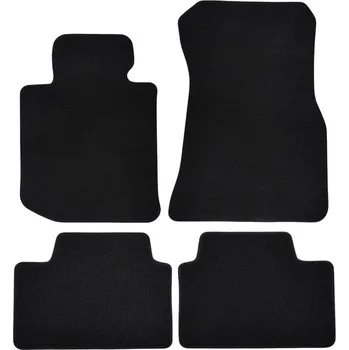 autokoberec Premium black velurové autokoberce BMW 3 G20 G21 2018-4ks