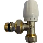 Radiátorový ventil 1/2" s připojením na Al-Pex trubku Ø 16mm, rohový