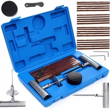 Sada na opravu pneumatiky Opravná sada na pneumatiky, 27 dílů - pro opravu defektů a lepení píchlých kol