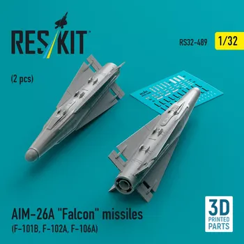 Plastikový model Reskit 1/32 AIM-26A 'Falcon' missiles (2 pcs.)