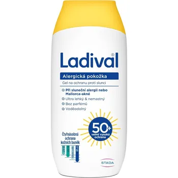 Přípravek na opalování Ladival Alergická pokožka gel SPF50+ 200 ml