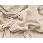 XPOSE® Dětské mikroplyšové prostěradlo Exclusive - bílá káva 60x120 cm