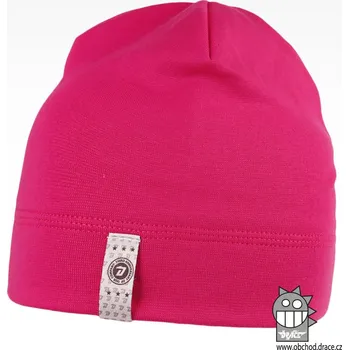 Čepice Bavlněná čepice Alan - vzor 05 - malinová 52 - 54