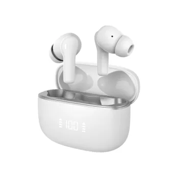 Sluchátka ECTACO Hlasový překladač-sluchatka Anobic AI M20 + ECO Taška z recyklované bavlny v hodnotě 119,-