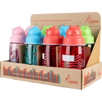 Láhev LAKEN Láhev tritan Oby 450 ml (s designy) txema - 8 ks