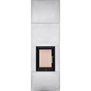 Krbová kamna Akumulační kamna BLOX 50 Hoxter Varianta akumulačních kamen: jednosklo/panty vlevo