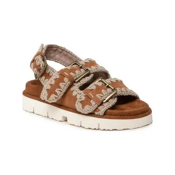 Dámské sandále Sandály Mou New Bio SW461003A Hnědá 39