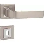 Dveřní kování MP Cynthia HR (NP/OC - Nikl perla / chrom lesklý), klika-klika, Bez spodní rozety, MP NP/OC (nikl perla/chrom lesklý)