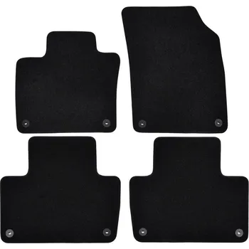 autokoberec Premium black velurové autokoberce Volvo XC90 2015- 4ks