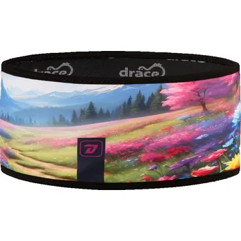 Čepice Sportovní funkční dvouvrstvá čelenka Walk - vzor 36 - barevná - rozkvetlá příroda M