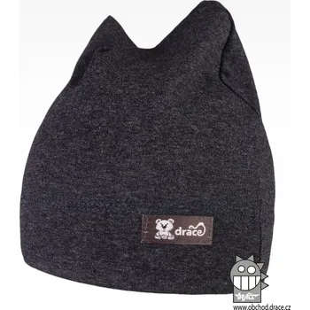 Čepice Bavlněná kojenecká čepice Čertík - vzor 07 - jeans 42 - 44