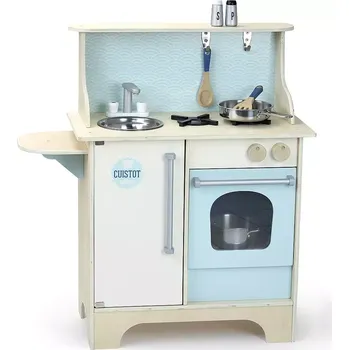 Dětská kuchyňka Vilac Dřevěná kuchyňka Cuistot modrá