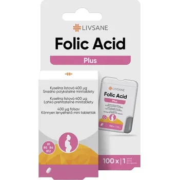 Livsane Folic Acid Plus 100 tbl.