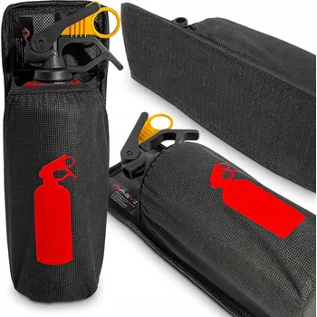Držák hasicího přístroje do auta Agmi na suchý zip, polypropylenový