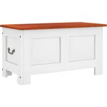 Úložná truhla s víkem masivní akáciové…