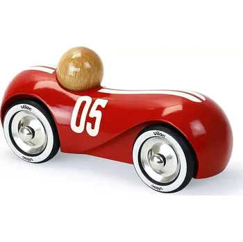 autíčko Vilac Dřevěné auto Streamline vintage červené