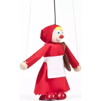 Gerlich Dřevěná loutka Červená Karkulka