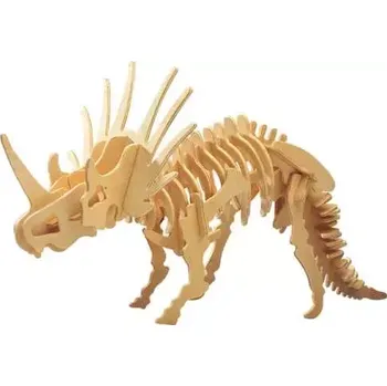 3D puzzle Woodcraft construction kit Woodcraft Dřevěné 3D puzzle Styracosaurus