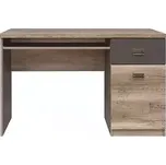 BRW Psací stůl Malcolm BIU1D1S Dub canyon monument/Šedý wolfram