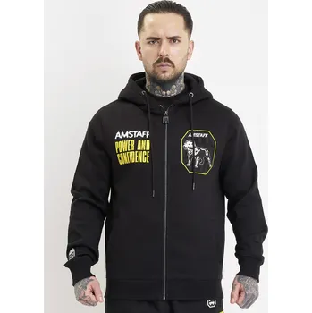 Pánská mikina Pánská Mikina s kapucí Amstaff Solinor Velikost: 4XL