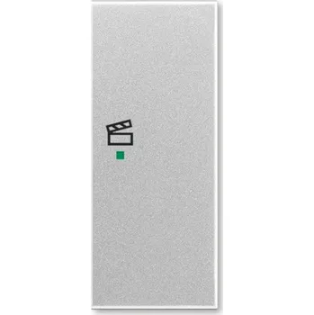 vypínač Kryt 2násobný pravý, symbol "scény" ABB Time, Time Arbo 6220E-A02203 08 titanová