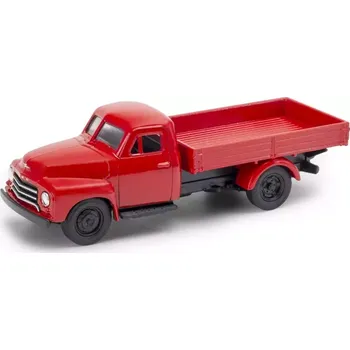 autíčko Welly 1952 Opel Blitz otevřený 1:34 červený