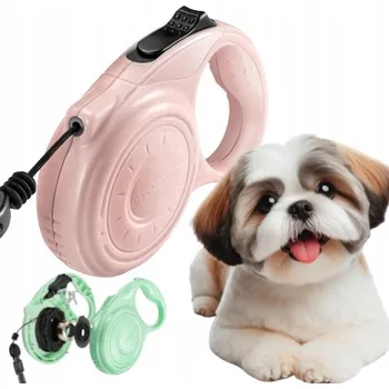 Vodítko pro psa VODÍTKO PRO PSA automatická LINKA svinovací zámek 3 m do 12 kg DOGNESS vel. S