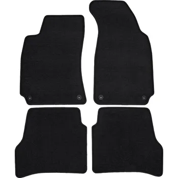 autokoberec Premium black velurové autokoberce VW Passat B5 1997-2004 4ks