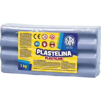 Modelovací hmota ASTRA Plastelína 1kg Modrá světla, 303111014