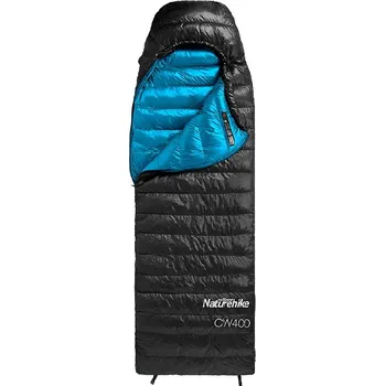 Spacák Naturehike péřový spací pytel CW400 vel. M 650FP - černý (kachní peří )