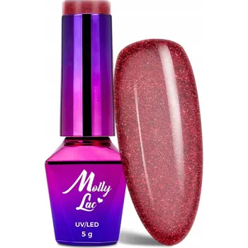 Lak na nehty Hybridní lak barevný Molly Lac bright side 624 5 ml