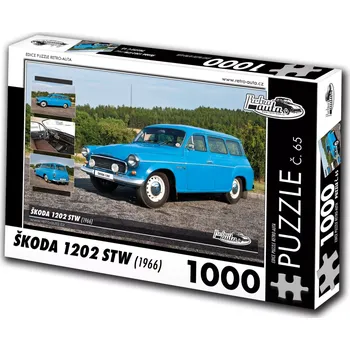 Puzzle Puzzle RETRO-AUTA Škoda 1202 STW 1000 dílků