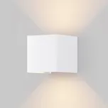 Maytoni LED venkovní nástěnné světlo Fulton, 10x10cm, bílá bílé 1 x 6 W LED - Doprava zdarma