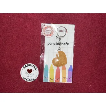 HandMade by VeJa Dárková karta - pro pana kuchaře (pastelky)