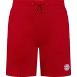 FC BAYERN MNICHOV Pánské šortky FC Bayern Mnichov, červené, tři kapsy, bavlna Velikost: S