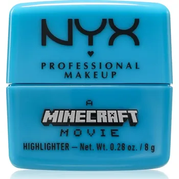 Rozjasňovač NYX Professional Makeup A Minecraft Movie rozjasňovač odstín Diamond Drip 8 g