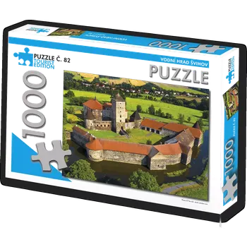 Puzzle TOURIST EDITION Vodní hrad Švihov č.82 1000 dílků